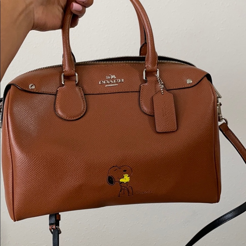 Brown Snoopy Purse